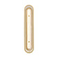 Eurofase Lighting Tramore 30" 1-Light Integrated LED Alabaster Glass Shade Gold Steel Wall Sconce