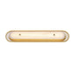 Eurofase Lighting Tramore 30" 1-Light Integrated LED Alabaster Shade Gold Steel Wall Sconce