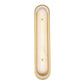 Eurofase Lighting Tramore 30" 1-Light Integrated LED Alabaster Shade Gold Steel Wall Sconce