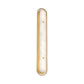 Eurofase Lighting Tramore 38" 1-Light Integrated LED Alabaster Shade Gold Steel Wall Sconce
