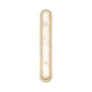 Eurofase Lighting Tramore 38" 1-Light Integrated LED Alabaster Shade Gold Steel Wall Sconce