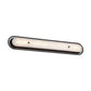 Eurofase Lighting Tramore 38" 1-Light Integrated LED Alabaster Shade Matte Black Steel Wall Sconce