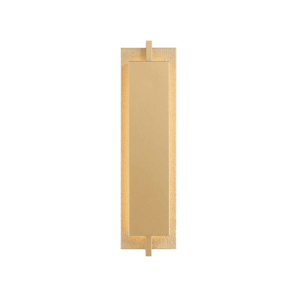 Eurofase Lighting Tribek 21" 1-Light Integrated LED Gold Steel Wall Sconce