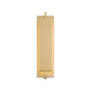 Eurofase Lighting Tribek 21" 1-Light Integrated LED Gold Steel Wall Sconce