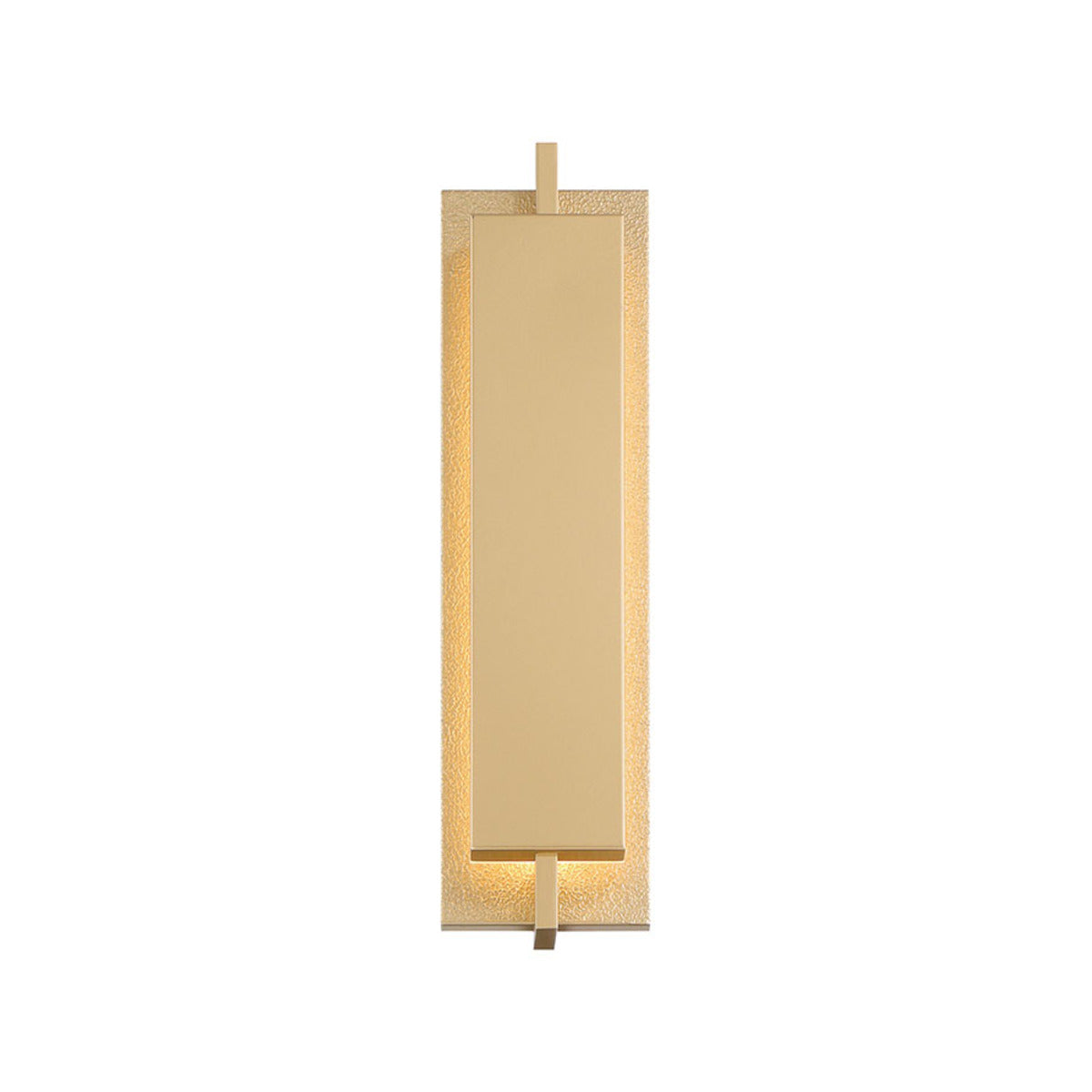 Eurofase Lighting Tribek 21" 1-Light Integrated LED Gold Steel Wall Sconce