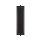 Eurofase Lighting Tribek 21" 1-Light Integrated LED Matte Black Steel Wall Sconce