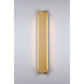 Eurofase Lighting Tribek 32" 1-Light Integrated LED Gold Steel Wall Sconce