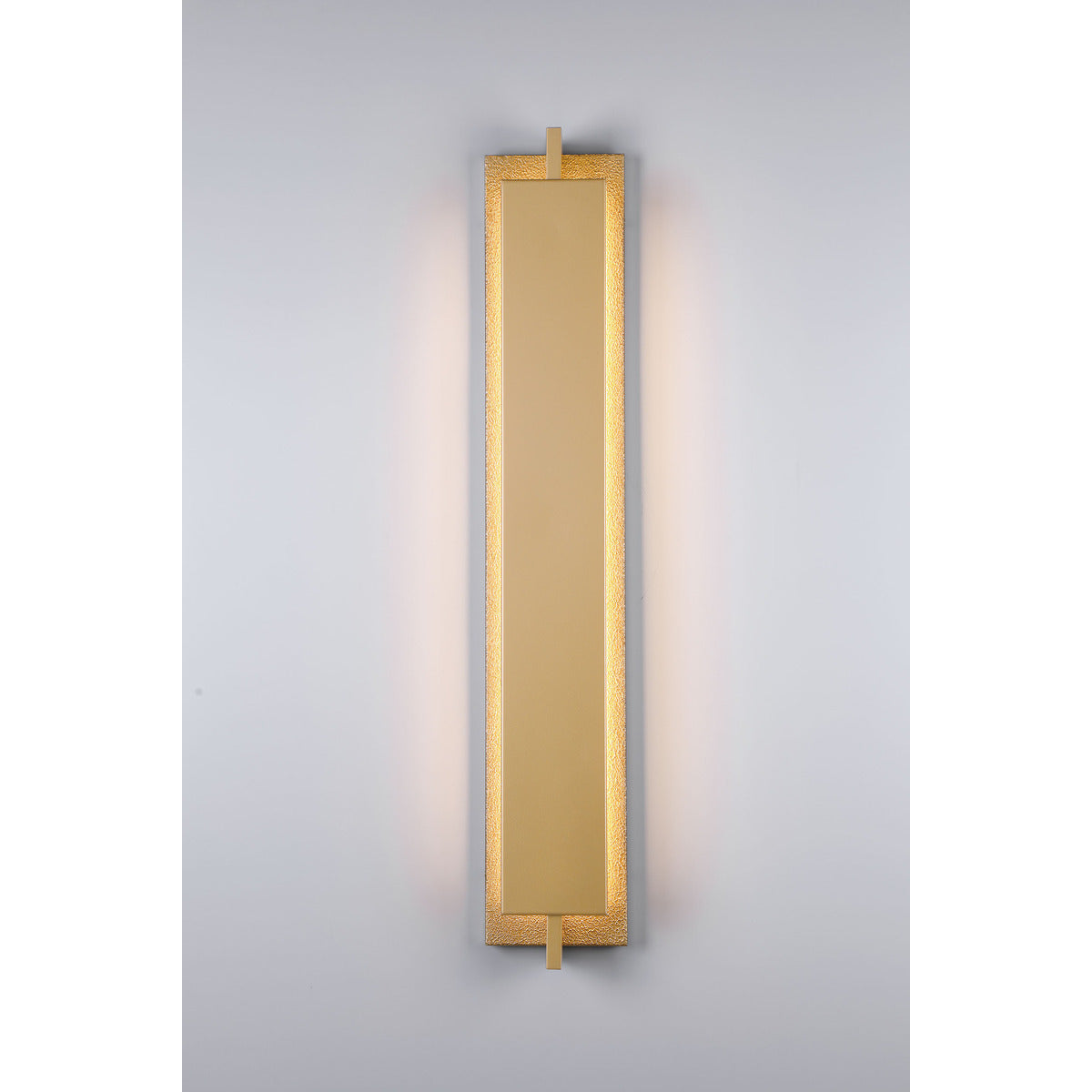 Eurofase Lighting Tribek 32" 1-Light Integrated LED Gold Steel Wall Sconce