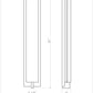 Eurofase Lighting Tribek 32" 1-Light Integrated LED Matte Black Steel Wall Sconce
