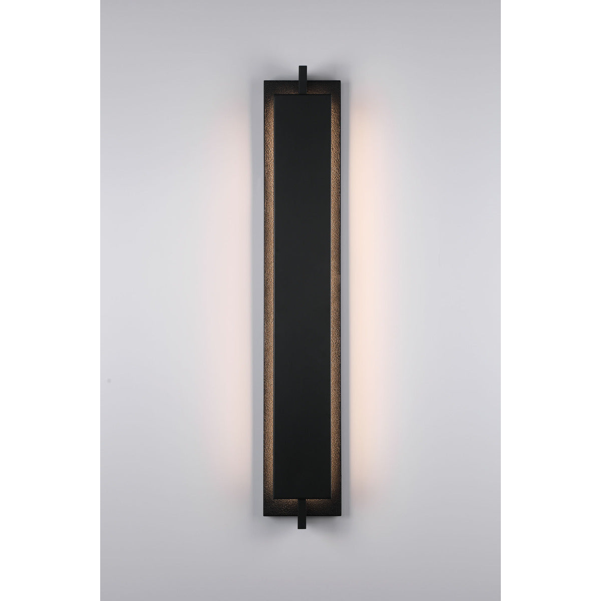 Eurofase Lighting Tribek 32" 1-Light Integrated LED Matte Black Steel Wall Sconce