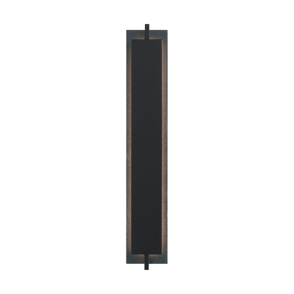 Eurofase Lighting Tribek 32" 1-Light Integrated LED Matte Black Steel Wall Sconce