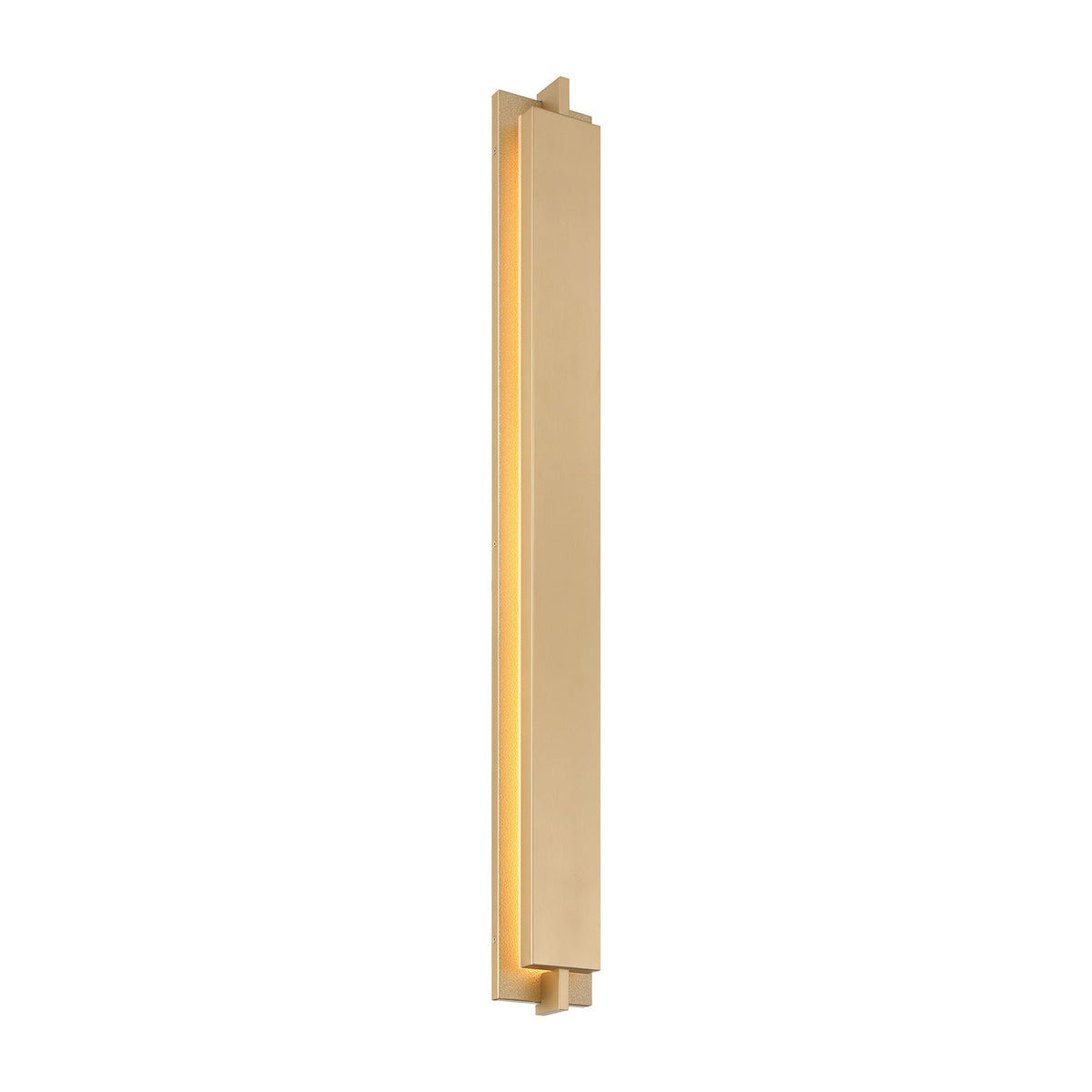 Eurofase Lighting Tribek 46" 1-Light Integrated LED Gold Steel Wall Sconce