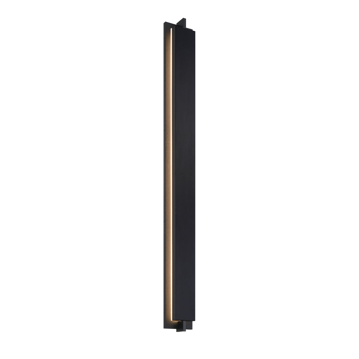 Eurofase Lighting Tribek 60" 1-Light Integrated LED Matte Black Steel Wall Sconce