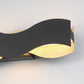 Eurofase Lighting Vaughan 24" Dimmable LED Metal Bath Bar With Silver & Black Mix Wavy Metal Shade