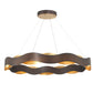 Eurofase Lighting Vaughan 46" Dimmable Integrated LED Bronze Gold Chandelier