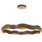 Eurofase Lighting Vaughan 46" Dimmable Integrated LED Bronze Gold Chandelier