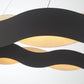 Eurofase Lighting Vaughan 46" Dimmable Integrated LED Silver Black Chandelier