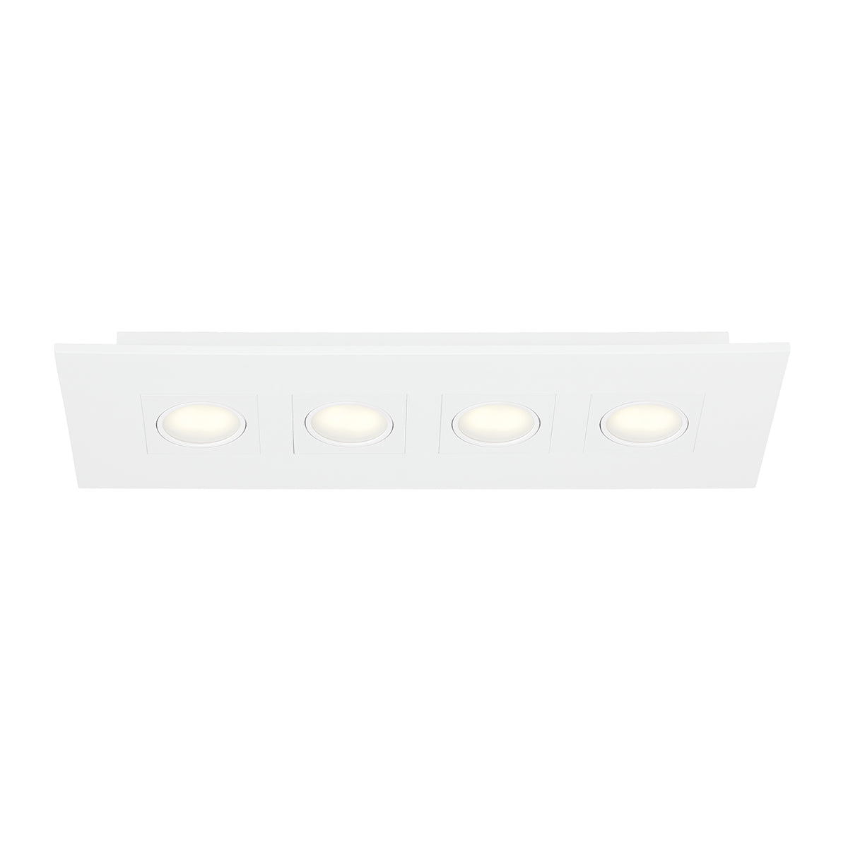 Eurofase Lighting Venue 25" 4-Light Dimmable Integrated LED White Flush Mount Light