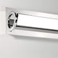 Eurofase Lighting Viola 10" Dimmable Chrome Metal Vanity Light With White Acrylic Shade