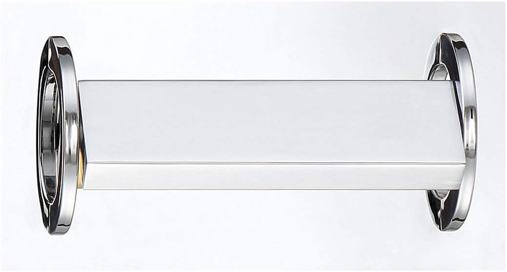 Eurofase Lighting Viola 10" Dimmable Chrome Metal Vanity Light With White Acrylic Shade