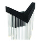 Eurofase Lighting Vivien 20" 1-Light Integrated LED Crytal Acrylic Shade Matte Black Wall Sconce