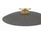Eurofase Lighting Welsh 18" Dimmable Integrated LED Matte Gray Flush Mount With Gray Glass Shade
