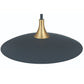 Eurofase Lighting Welsh 24" Dimmable Integrated LED Matte Blue Pendant Light With Blue Glass Shade