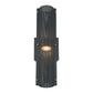 Eurofase Lighting Westcliffe 17" 2-Light Integrated LED Gold and Black Aluminum Steel Wall Sconce