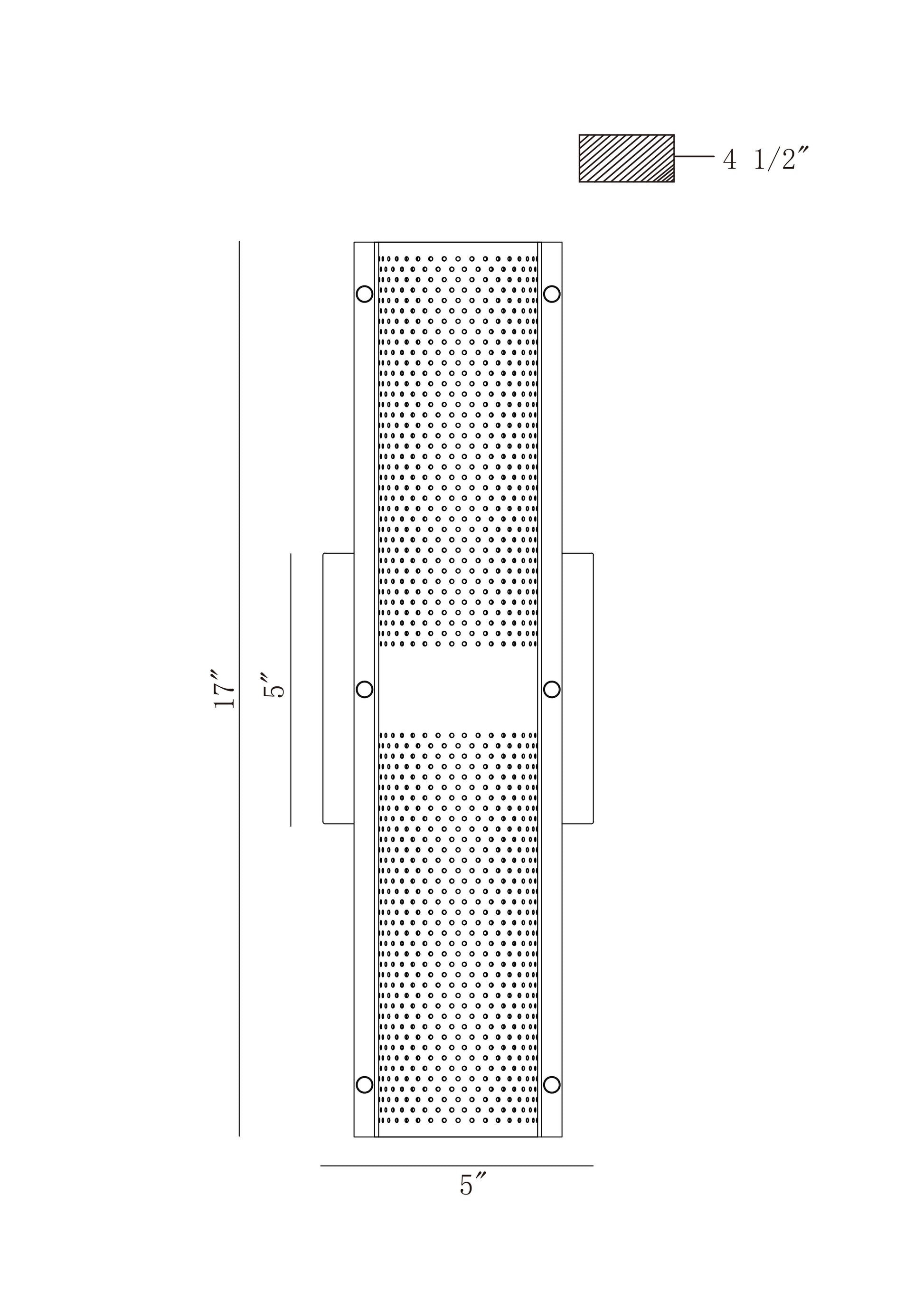 Eurofase Lighting Westcliffe 17" 2-Light Integrated LED Gold and Black Aluminum Steel Wall Sconce