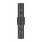 Eurofase Lighting Westcliffe 23" 4-Light Gold & Black Dimmable LED Wall Sconce With Black Steel Shade