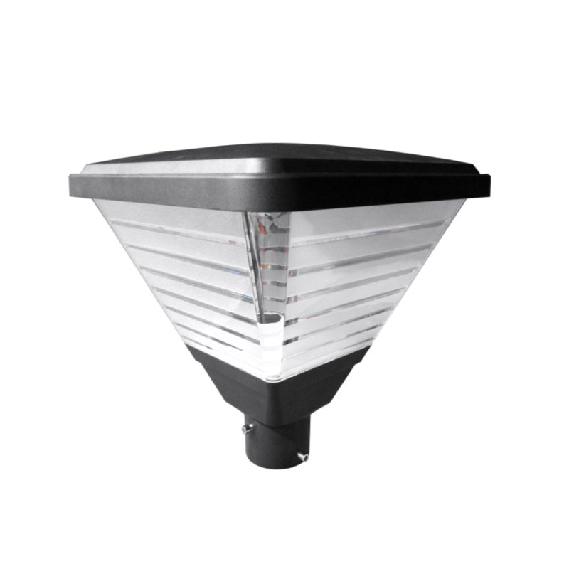 Falkor Industry WSD SERIES - LED Square Post Top Light - WSD-SPT06W27-50K-B