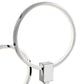 Finesse Decor 10" W x 23" H Chrome Finish 2-Light LED Table Lamp