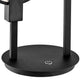 Finesse Decor 10" W x 23" H Matte Black Finish 2-Light LED Table Lamp