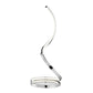 Finesse Decor 8" W x 31" H Chrome Finish 1-Light Integrated LED Modern Spiral Table Lamp