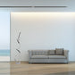 Finesse Decor Amsterdam 63" Chrome 1-Light LED Floor Lamp