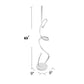 Finesse Decor Amsterdam 63" Matte Black 1-Light LED Floor Lamp