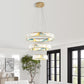 Finesse Decor Boeseman's Radiant 32" Multi-Color Finish 3-Light LED 3-Tier Chandelier