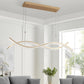 Finesse Decor Charlotte Brushed Gold Finish 2-Light LED Chandelier