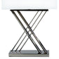 Finesse Decor Chrome Finish 1-Light Table Lamp