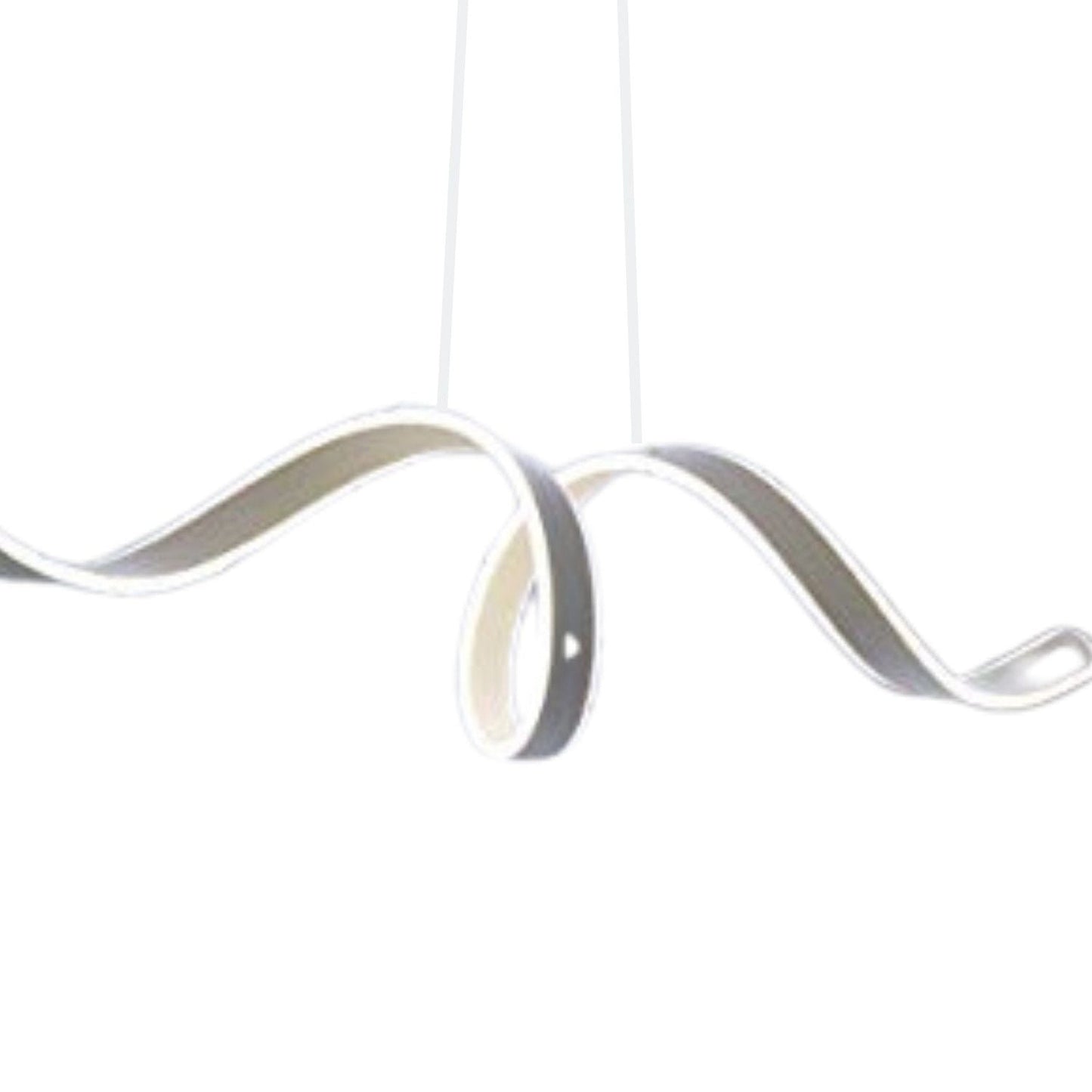 Finesse Decor Copenhagen 10" Chrome Finish 1-Light LED Chandelier