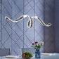 Finesse Decor Copenhagen 10" Chrome Finish 1-Light LED Chandelier
