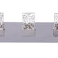 Finesse Decor Crystal 21" Chrome Finish 3-Light Wall Lamp