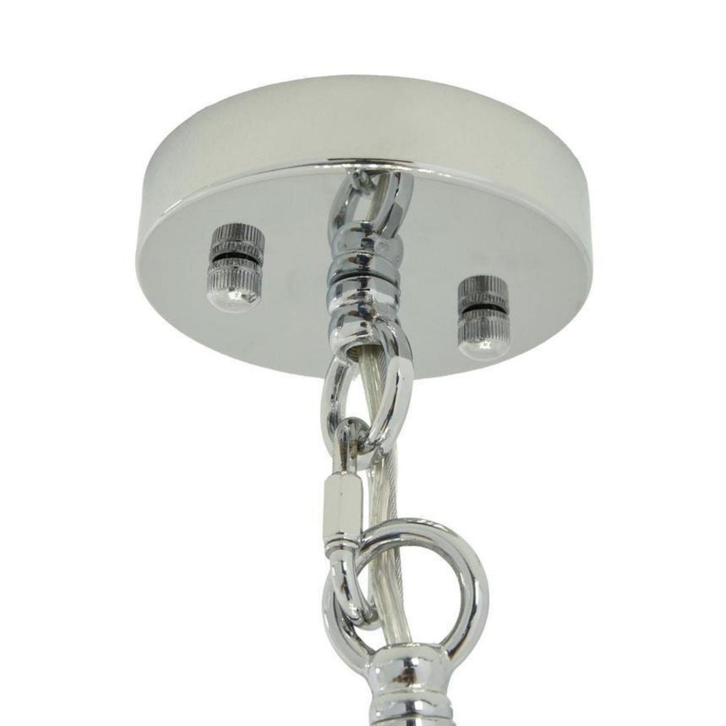 Finesse Decor Crystal Cylinders 24" Chrome Finish 16-Light LED Chandelier