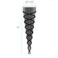 Finesse Decor Crystal Double Helix 20" W x 73" H Chrome Finish 7-Light LED Chandelier