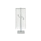Finesse Decor Crystal Strand 7" W x 17" H Chrome Finish 2-Light LED Table Lamp