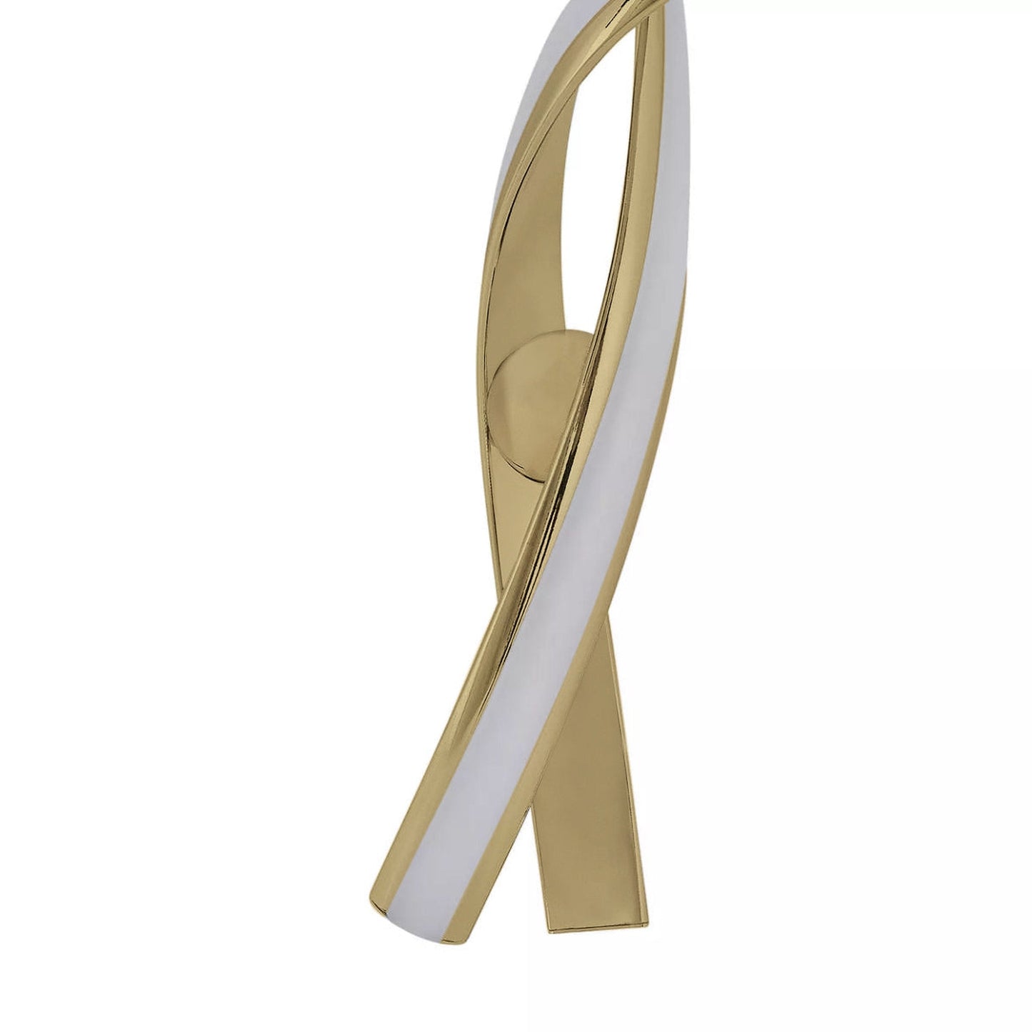 Finesse Decor Hamburg 10" Sandy Gold Finish 2-Light LED Chandelier