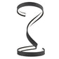 Finesse Decor Hamburg 9" W x 17" H Black Finish 1-Light LED Strip Table Lamp With Dimmable Switch