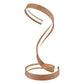 Finesse Decor Hamburg 9" W x 17" H Light Wood Brown Finish 1-Light LED Strip Table Lamp With Dimmable Switch