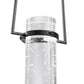 Finesse Decor Harmony 26" L x 21" H Matte Black Finish 3-Light LED Chandelier
