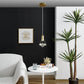 Finesse Decor Hollywood 7" W x 9" H Gold Finish Single Light Pendant